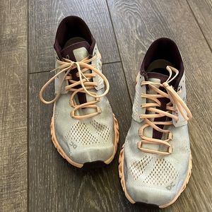 Running shoes with a ton of life left in them.